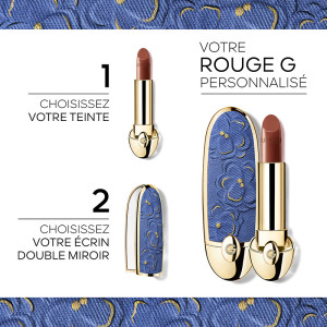 Rouge G Blooming Denim - Das Schmucketui mit Doppelspiegel - Limitierte Edition Rouge G Blooming Denim - Das Schmucketui mit Doppelspiegel - Limitierte Edition